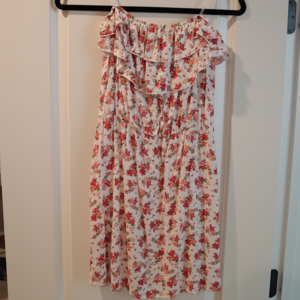 Floral dress, small